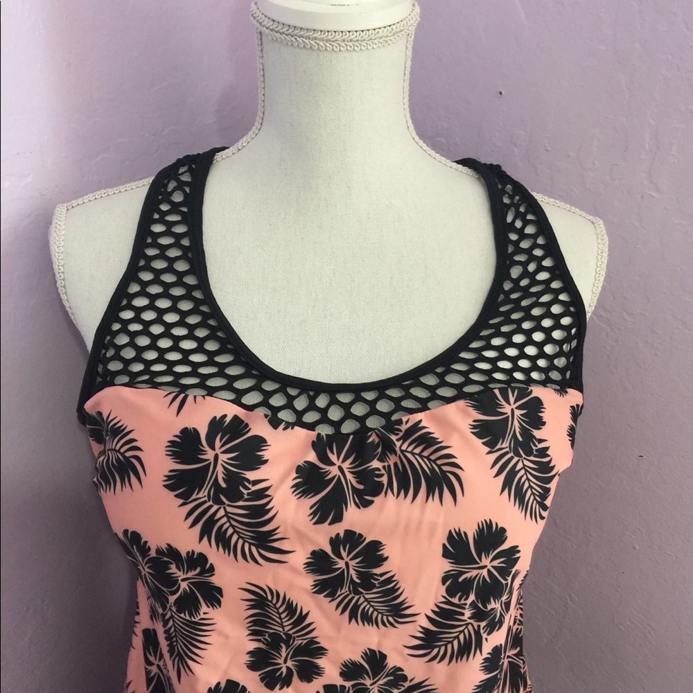 Pink Flower Swim Suit - Picture 2 of 8